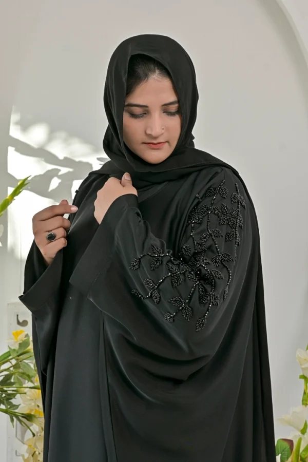 Suheyla Zoom Nida Abaya - Black Color