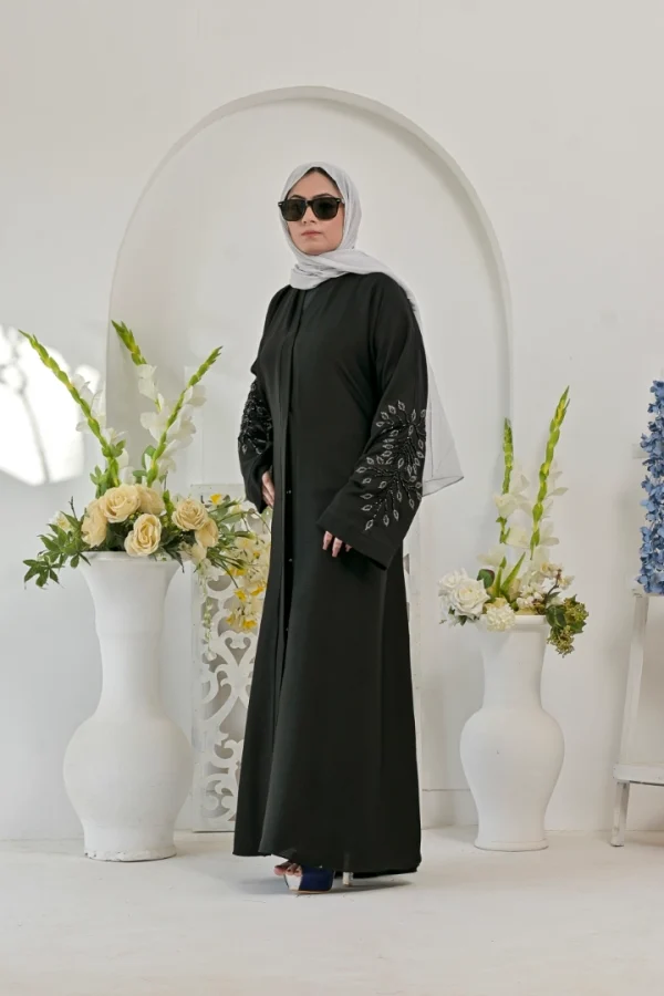Ayna Zoom Nida Abaya - Black Color