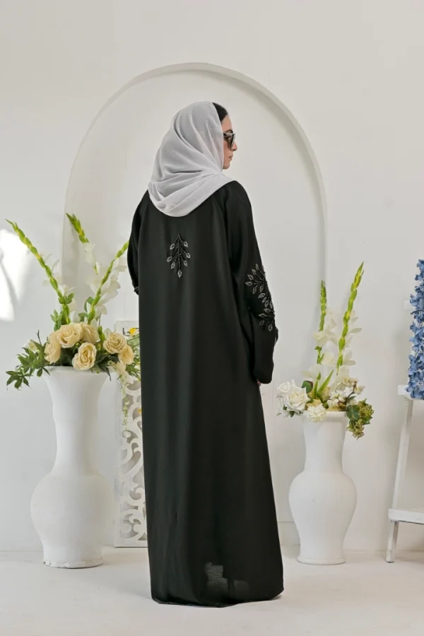 Ayna Zoom Nida Abaya - Black Color